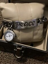 Decree Peace Bracelet Watch Bracelet - NEW Brass Tone