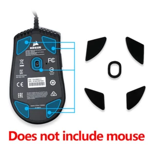 2 Sätze Rund gebogenen Rand Mausfuß Skaten Corsair Sabre RGB PRO Maus - Bild 1 von 10