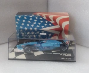 Minichamps Scala 1:43 Benetton Renault Sport B201 USA 2001 Jenson Button Ltd Ed - Foto 1 di 5