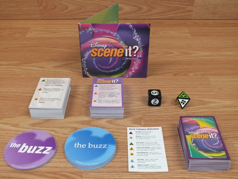 ¿Escena genuina? Disney Edición Deluxe DVD Juego de Mesa Parte/Pieza a Elección  Foto 1 de 1