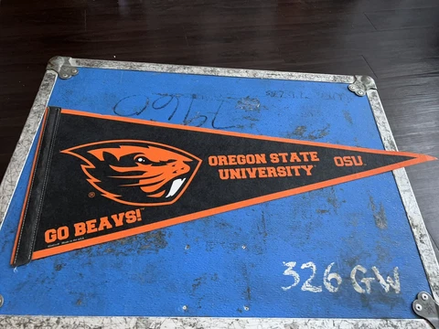 Oregon State University OSU Beavers 12X30 Felt Pennant Cover