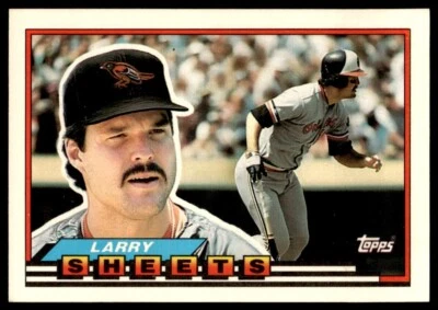 1989 Topps Big Larry Sheets Baltimore Orioles #113 - Image 1 of 2