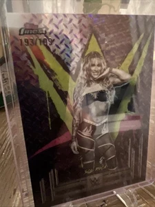 2025 Topps Finest WWE Sol Ruca Purple Checkerboard Refractor /199 Common 97 - Picture 1 of 4