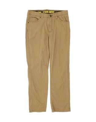 LEE Chicos Husky Recto Casual Pantalón 13-14 Años W32 L27 Beige Algodón AU12 Foto 1 de 4