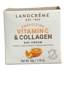Lanocreme Energizing Vitamin C & Collagen Day Cream Sealed 50g - Picture 1 of 1