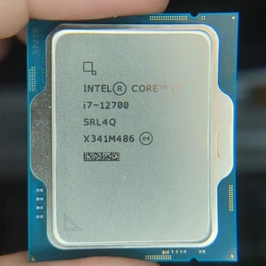 Intel Core i7-12700 - TESTED - 12th Gen LGA1700 SRL4Q 8P+4E Cores 4.8 GHz - Photo 1/2