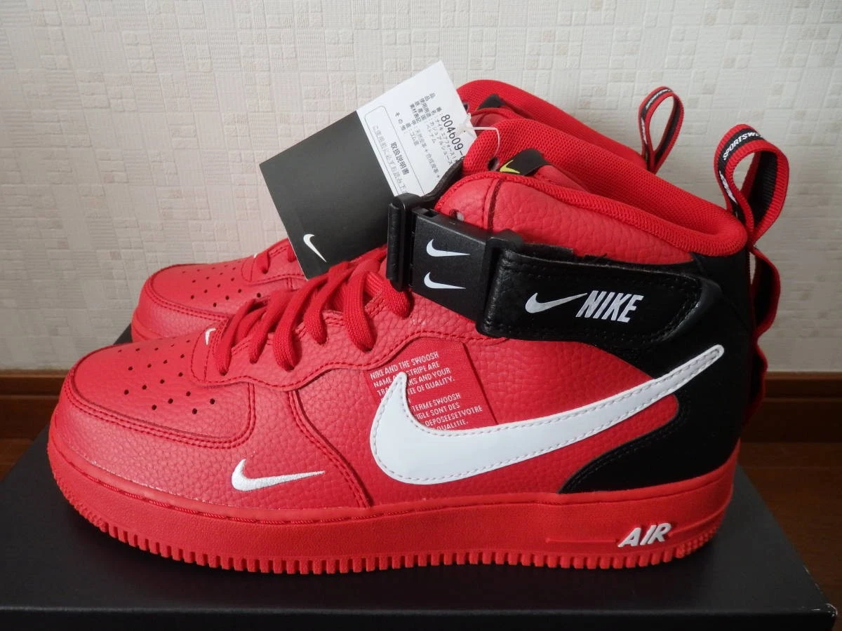 Nike Air Force 1 Utility Red 2018 for Sale | Authenticity