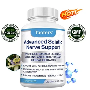 Soporte Ciático Avanzado 120 Cápsulas -Mantiene la Salud de las Células Óseas - Vida Saludable - Imagen 1 de 12