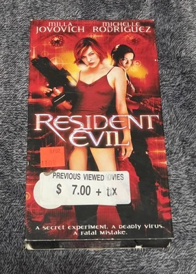 Resident Evil VHS 2002 Tested Working - Image 1 of 4