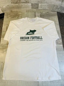 Camiseta blanca 2XL de fútbol americano para hombre University of Oregon Ducks gran forma - Imagen 1 de 6