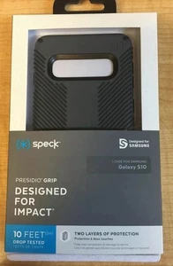 SPECK PRESIDIO GRIP IMPACT PROTECTION CASE FOR SAMSUNG GALAXY S10 *NEW - Picture 1 of 2