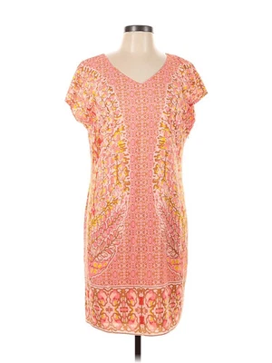 Isaac Mizrahi ¡EN VIVO! Vestido informal naranja para mujer 12 Foto 1 de 2
