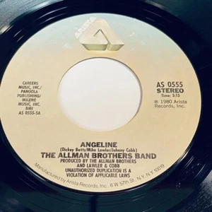 The Allman Brothers Band - Angeline / So Long 45 - Arista - Bild 1 von 2