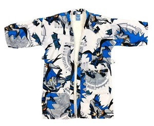 Justice League Unlimited Boys Batman DC Comics Bath Robes Size Medium - Picture 1 of 5