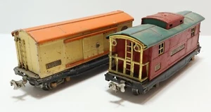 Lote de 2x Coches Lionel Escala O Nº Muebles de automóvil 814 y n.º Caboose 817 - Imagen 1 de 24