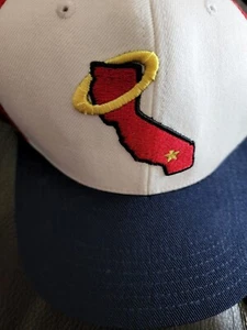 California Angels Vintage 90's American Needle Snapback Cap Hat RARE HTF - Picture 1 of 5