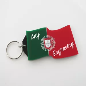 Llavero con bandera de Portugal - personalizado gratis - Imagen 1 de 4