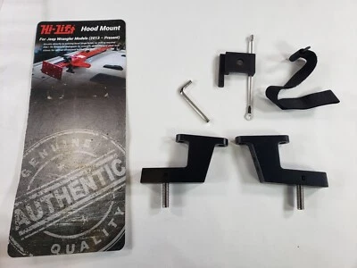 SOLO PIEZAS Hi-Lift Jack HM-900 montaje de capó para Jeep Wrangler 2013 - presente Foto 1 de 4