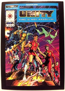 VALIANT ~1992~UNITY~Time Is Not Absolute~Complete 90 Card Base Set~ULTRA PRO~NM - Picture 1 of 12
