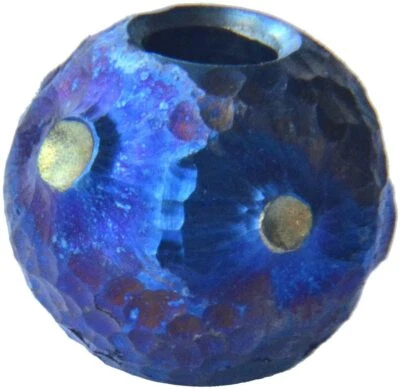 Solid Titanium Paracord Bead Beads Charm Pendant Hair Beard - EDC Titanium Beads - Image 1 of 4