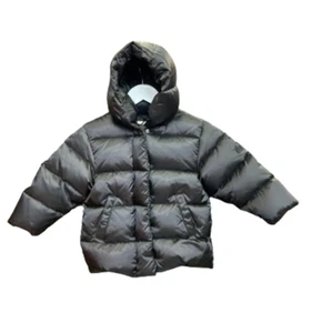 Add Girl's Satin Down Jacket Black [ADFGB028-N000] - Picture 1 of 1