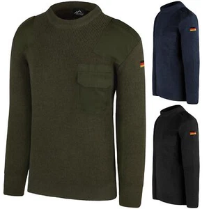 Bundeswehr Winter Pullover aus Schurwolle nach Original TL Wolle Arbeitspullover - Bild 1 von 21