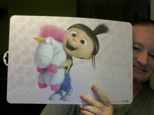 DISNEY IT'S SO FLUFFY DESPRECIABLE ME MANTEL CUMPLEAÑOS NAVIDAD AHORRA £££s - Imagen 1 de 1