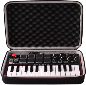 LTGEM Travel Hard Carrying Case for Akai Professional MPK Mini MK3 / MPK Mini Pl - Picture 1 of 12