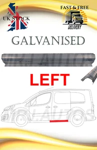 PARA CITROEN BERLINGO / PARTNER 08-18 PANEL REPARACIÓN UMBRAL PUERTA CORREDERA INFERIOR L - Imagen 1 de 7