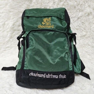 Vintage Chouinard Dragon Patagonia Backpack bag Green Black Used - Picture 1 of 9