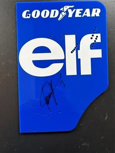 Hand Signed Williams 1996 FW18 Championship Winner Damon Hill1:2 Scale End Plate - Picture 1 of 1