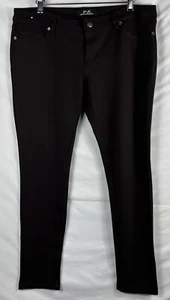 Harmony + Havoc Women’s Pants Brown Skinny Stretch Low Rise Sz XL - Picture 1 of 12