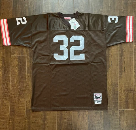 Jim Brown Cleveland Browns throwback jersey size 56. new Cover
