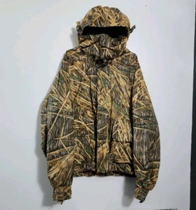 Vintage Columbia Woodland Realtree Camo Fisherman Hunting Jacket Mens Size XL - Picture 1 of 18