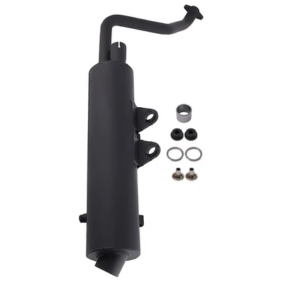 Sistema de silenciador de escape para Kawasaki KVF650 KVF700 ATV 2002-2013 Foto 1 de 4