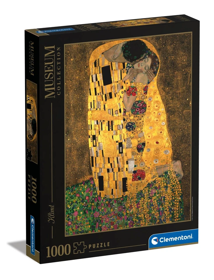 Clementoni 1000 шт. пазл Klimt The Kiss разноцветный сделано в Италии - Изображение 1 из 4