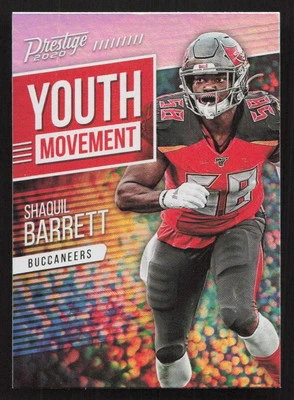 2020 Panini Prestige Shaquil Barrett Youth Movement #YM-SB Card - Image 1 of 2