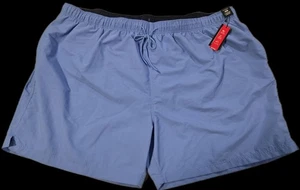 Roundtree & Yorke Caribbean Men's Swim Trunks 4XB Big Man Blue - Mesh Lined NWT - Picture 1 of 7
