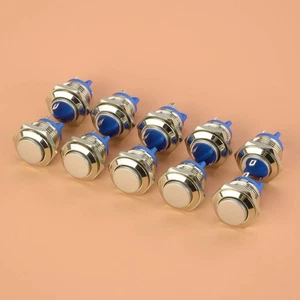 10x 16mm Momentary Push Button Switch B2 - Picture 1 of 3