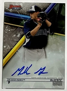 Bowman's Best of 2018 Auto Mackenzie Gore #B18-MG autógrafo - Imagen 1 de 2