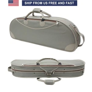 Yinfente 4/4 Full Size Box with Straps 2 Bows Holder Portablefor Violin Bags - Picture 1 of 10