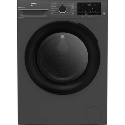 Beko BM3DT68342A Free Standing Washer Dryer 8Kg 1400 rpm Anthracite D Rated - Image 1 of 4