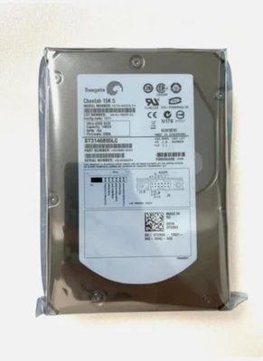 SEAGATE (ST3146855LC) 146.8GB 15K U320 SCSI HARD DRIVE HDD - Image 1 of 3