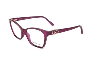 Ferragamo SF2902 510 CRYSTAL PURPLE 54/16/140 Women's Eyewear Frame - Picture 1 of 3