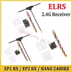 Receptor de largo alcance ELRS Nano Mini ExpressLRS de 2,4 GHz para drone de carreras RC FPV - Imagen 1 de 17