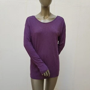 Hübsches T-Shirt von EDC by Esprit, XL / 44, lila, leicht graubeige meliert - Bild 1 von 23