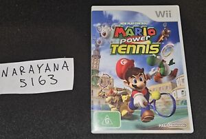 Mario Power Tennis with New Play Control Nintendo Wii Game PAL Complete