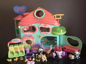 2007 LPS Biggest Littlest Pet Shop Toys R Us Exclusive Playset Pets Accessories - Picture 1 of 23