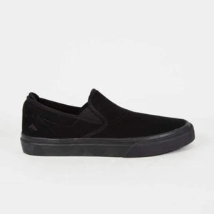 Emerica - Wino G6 Slip On (Vegan Suede) Shoes - Black - Picture 1 of 5