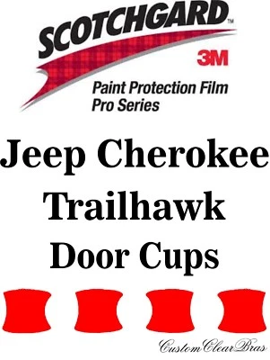 3M Scotchgard Paint Protection Pro Series 2020 2021 2022 Jeep Cherokee Trailhawk - Image 1 of 3